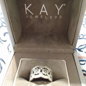 Neal Lane Black Diamond Antique Ring